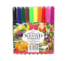 Фломастеры 10 цветов, с запахом фруктов 808-10 S12-3 (12/240)