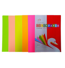Set hirtie colorata A4 5cul. neon, 100foi, 80gr. (50)