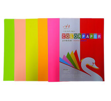 Set hirtie colorata A4 5cul. neon, 100foi, 80gr. (50)