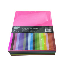 Set carton colorat neon А4, 20culori, 200foi 180gr., (10)