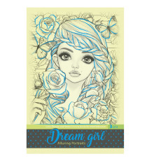 72788 Carte de colorat Antisterss, A4, 24foi, "Dream girl 3" 21540 (10)